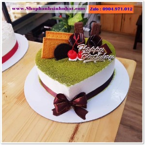 Bánh Sinh Nhật Trà Xanh - VL15